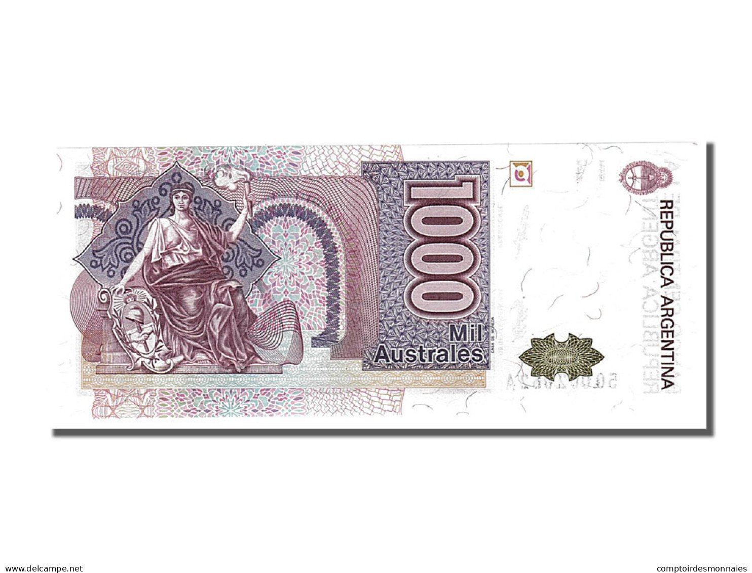 Billet, Argentine, 1000 Australes, 1988, NEUF - Argentine