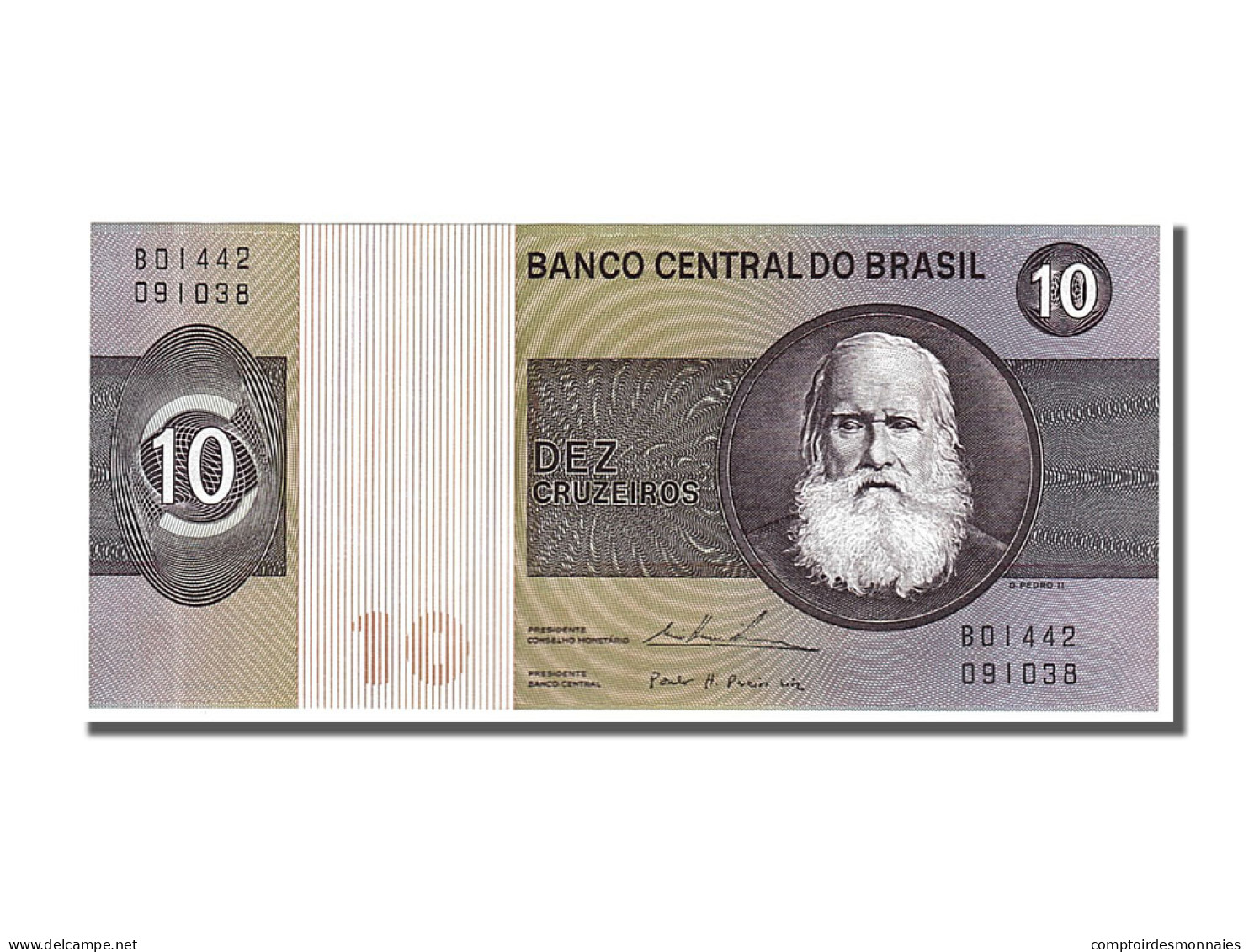 Billet, Brésil, 10 Cruzeiros, 1974, NEUF - Brésil