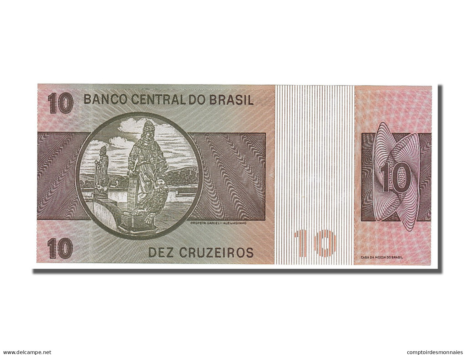 Billet, Brésil, 10 Cruzeiros, 1974, NEUF - Brésil