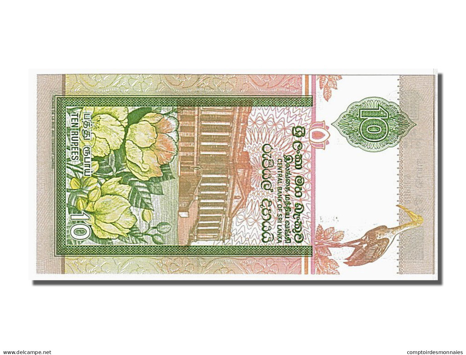 Billet, Sri Lanka, 10 Rupees, 1995, 1995-11-15, KM:108a, NEUF - Sri Lanka