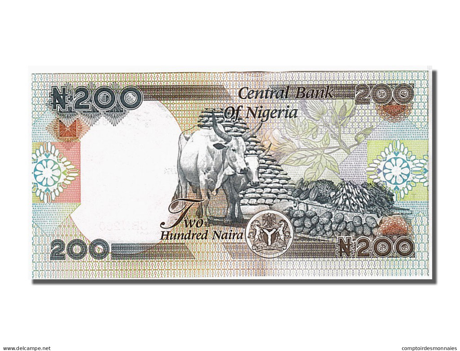 Billet, Nigéria, 200 Naira, 2007, KM:29f, NEUF - Nigeria