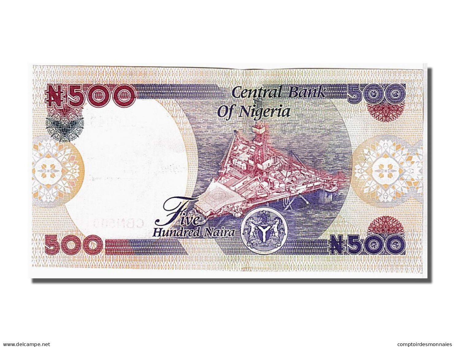 Billet, Nigéria, 500 Naira, 2012, KM:30i, NEUF - Nigeria