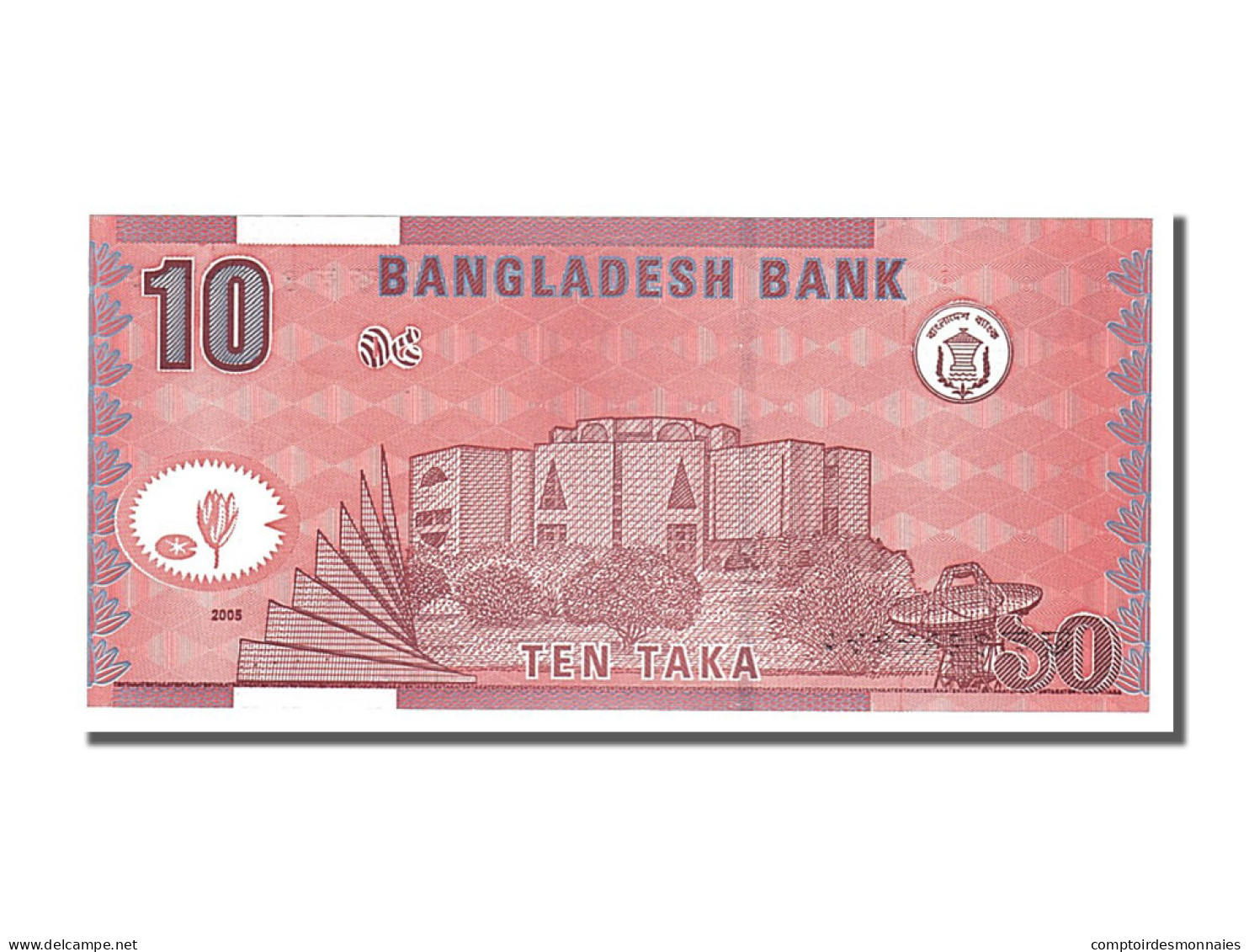 Billet, Bangladesh, 10 Taka, 2005, NEUF - Bangladesh