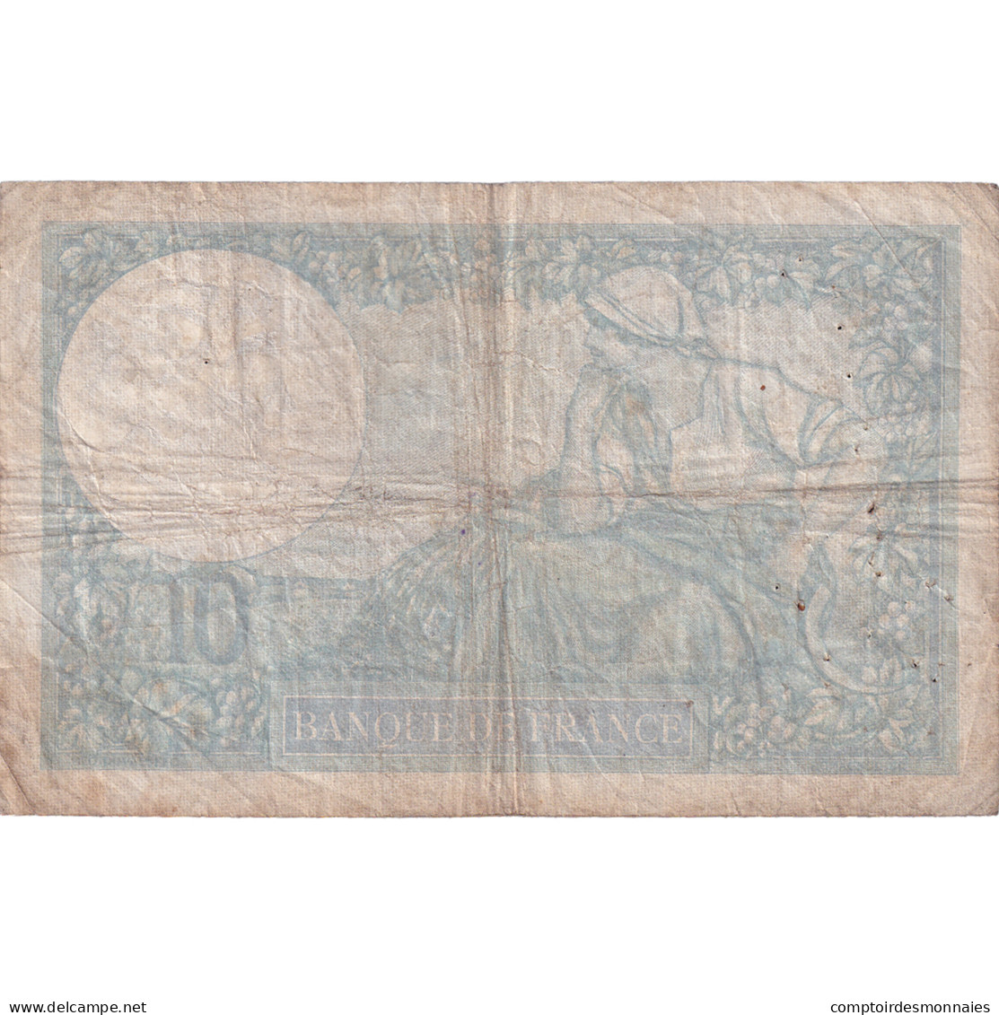 France, 10 Francs, Minerve, 1939, Z.79414, TB, Fayette:7.20, KM:84 - 10 F 1916-1942 ''Minerve''