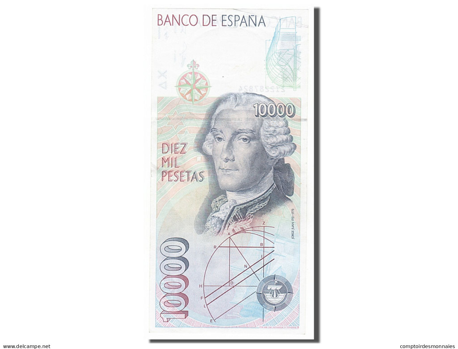 Billet, Espagne, 10,000 Pesetas, 1992, 1992-10-12, SUP - [ 4] 1975-…: Juan Carlos I.