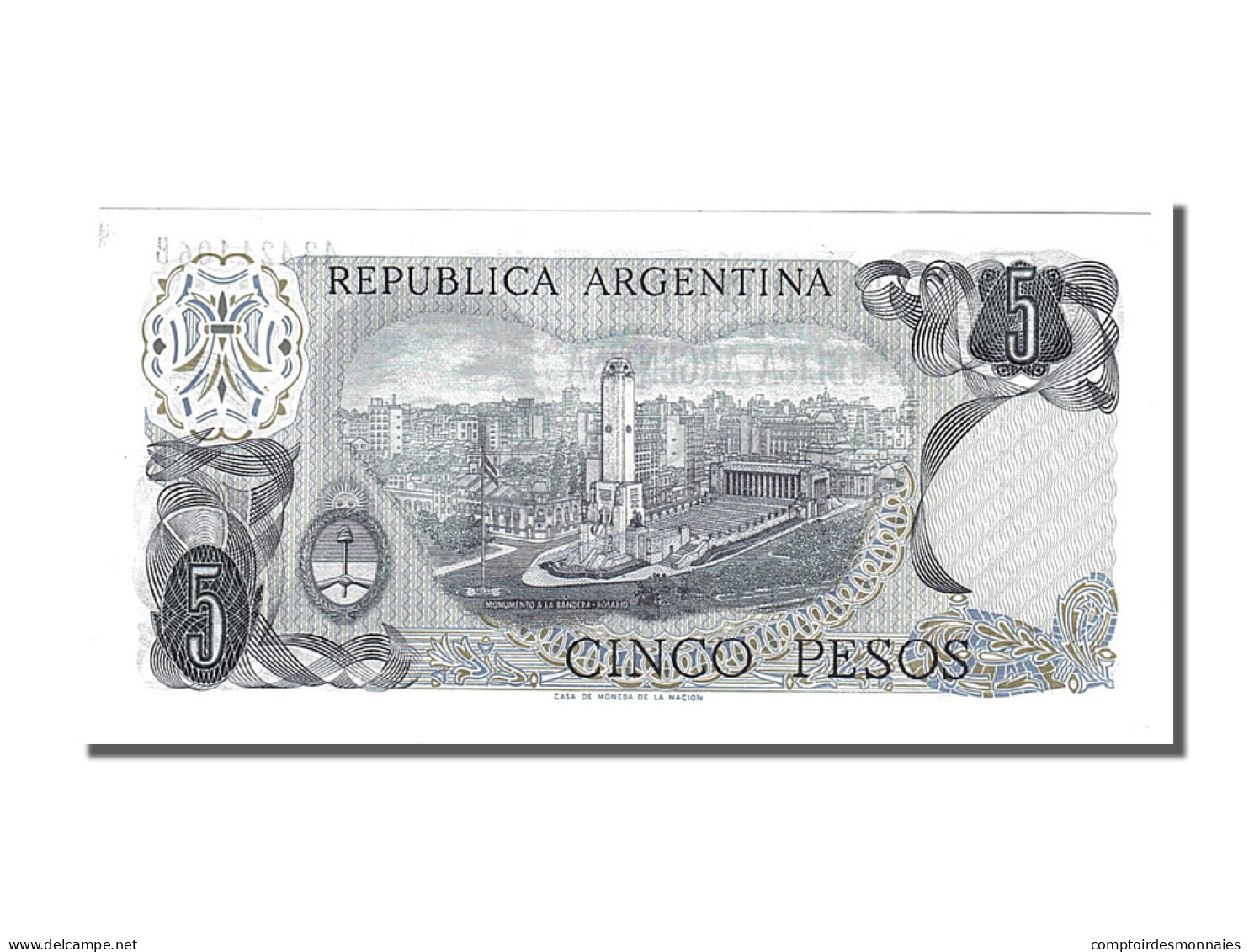 Billet, Argentine, 5 Pesos, 1974, NEUF - Argentinien