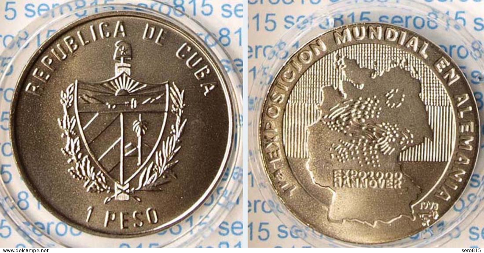 Karibik 1 Pesos 1998 Expo 2000 Hannover   (p695 - Sonstige – Amerika