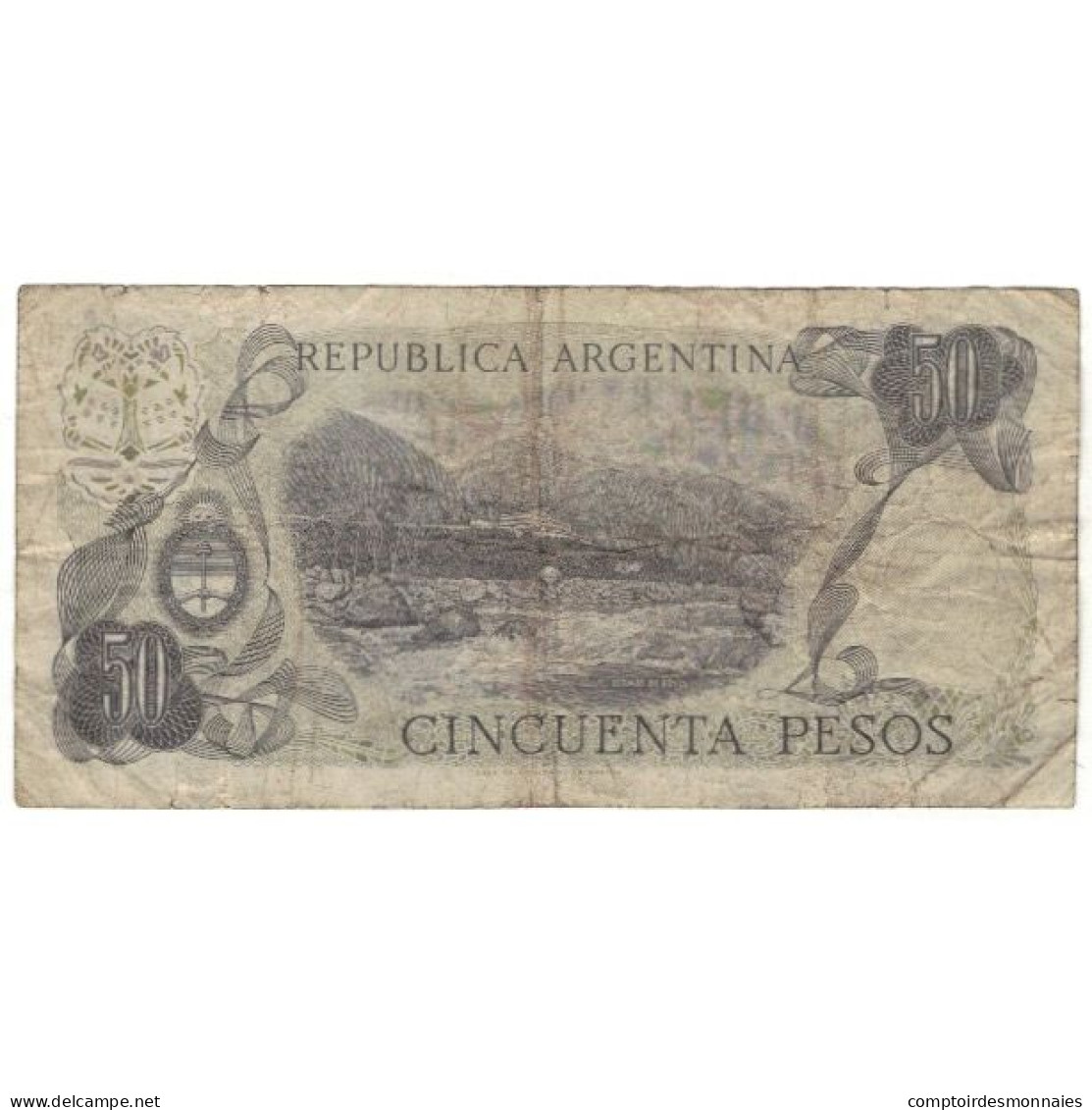 Billet, Argentine, 50 Pesos, KM:301a, B - Argentine