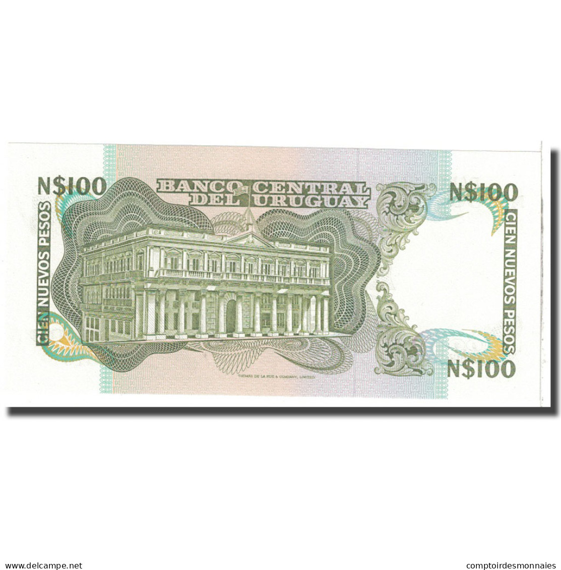 Billet, Uruguay, 100 Nuevos Pesos, KM:62a, NEUF - Uruguay