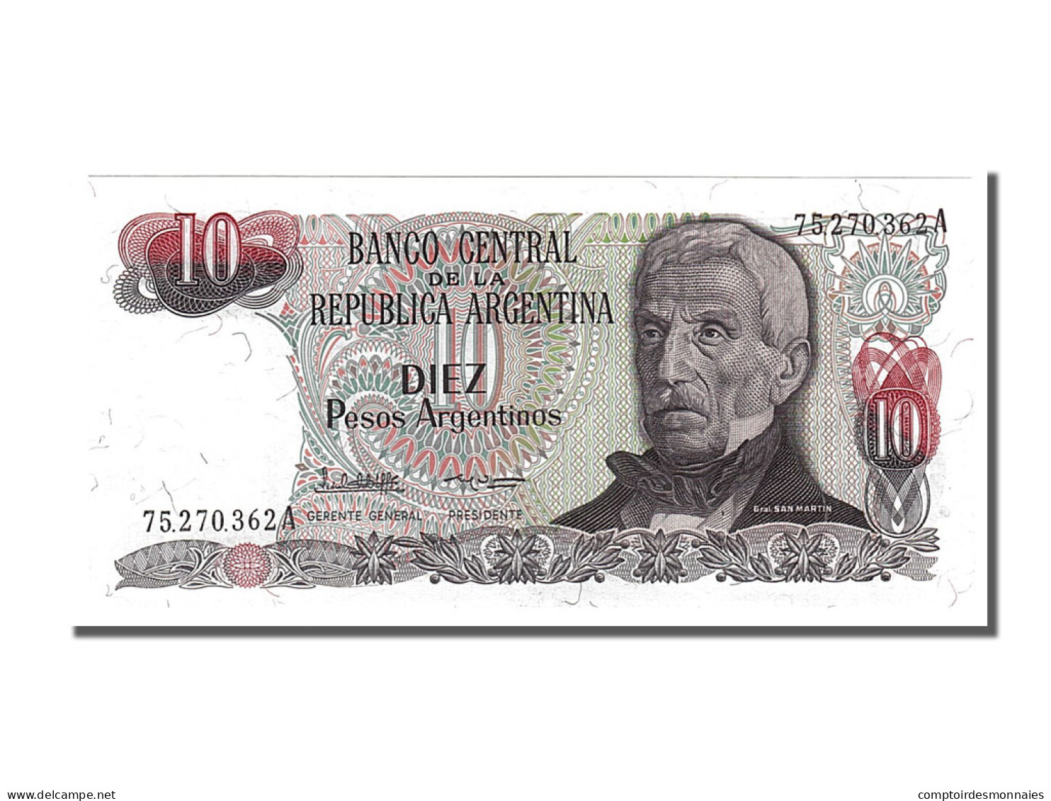 Billet, Argentine, 10 Pesos Argentinos, 1983, NEUF - Argentinië