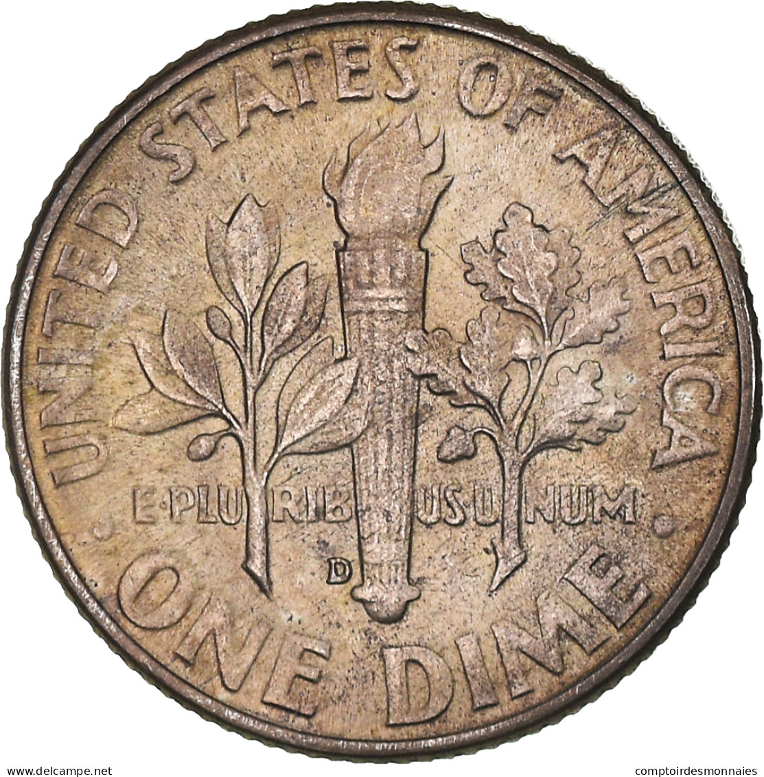 Monnaie, États-Unis, Roosevelt Dime, Dime, 1947, U.S. Mint, Denver, SUP+ - 1946-...: Roosevelt