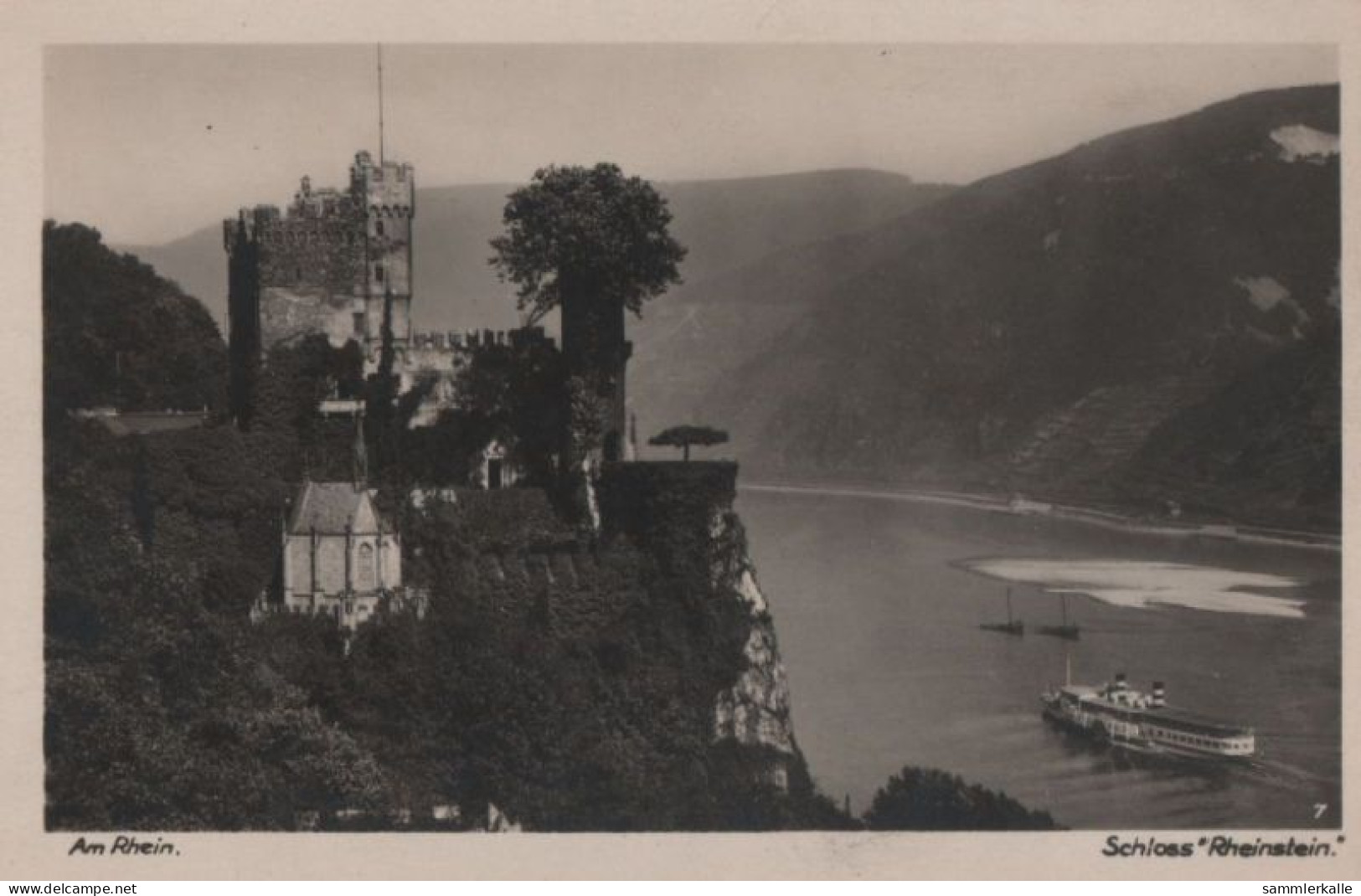76390 - Trechtingshausen, Burg Rheinstein - Ca. 1935 - Ingelheim