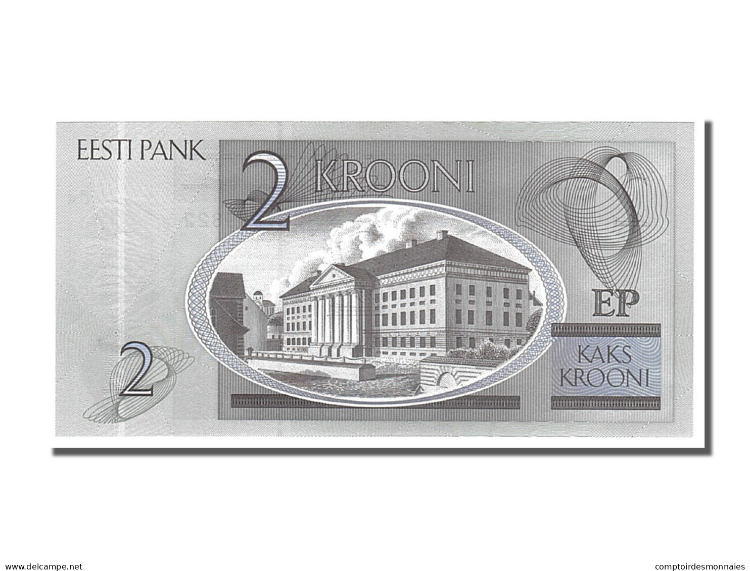 Billet, Estonia, 2 Krooni, 2006, NEUF - Estonie