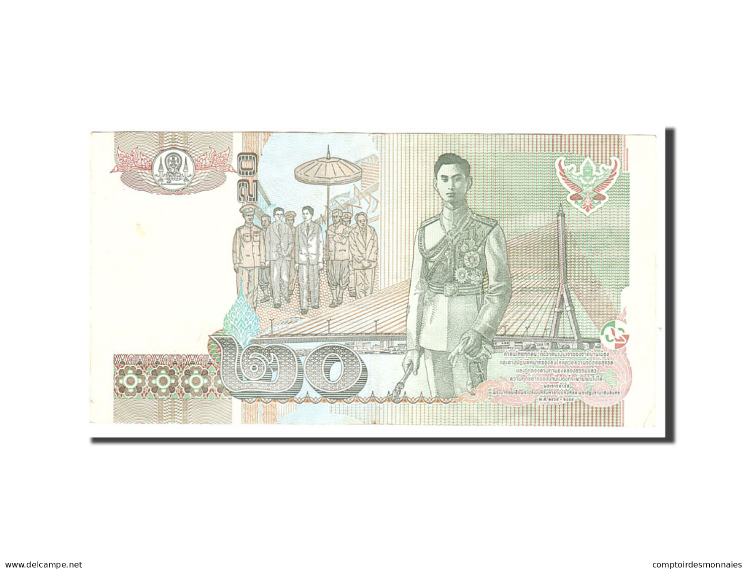 Billet, Thaïlande, 20 Baht, 2003, Undated, KM:109, TTB - Thaïlande