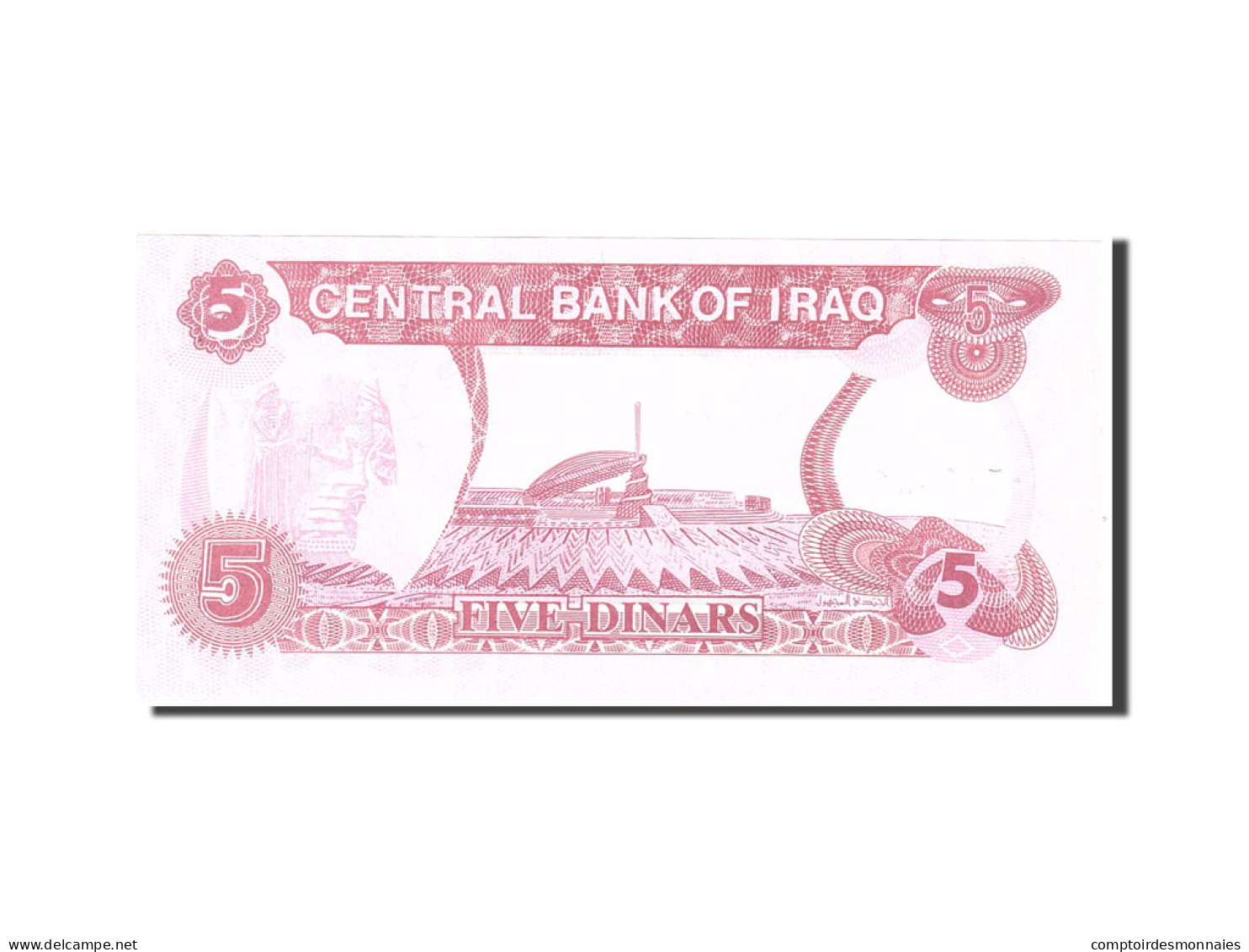 Billet, Iraq, 5 Dinars, 1992, KM:80b, NEUF - Irak