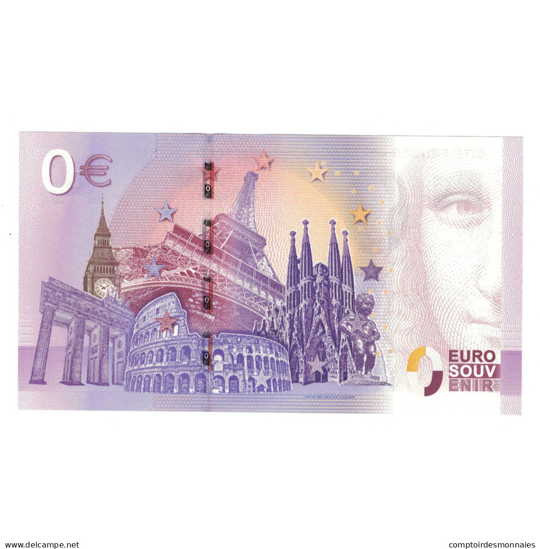 France, Billet Touristique - 0 Euro, 2016, UEJD002050, CITE FRUGES PESSAC, NEUF - Other & Unclassified