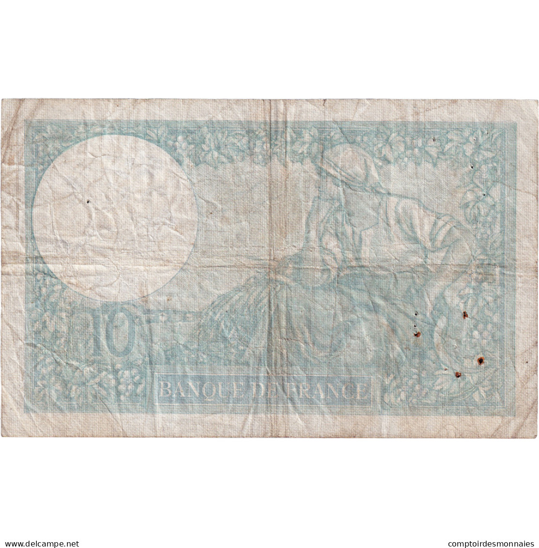 France, 10 Francs, Minerve, 1940, V.81236, TB+, Fayette:7.23, KM:84 - 10 F 1916-1942 ''Minerve''