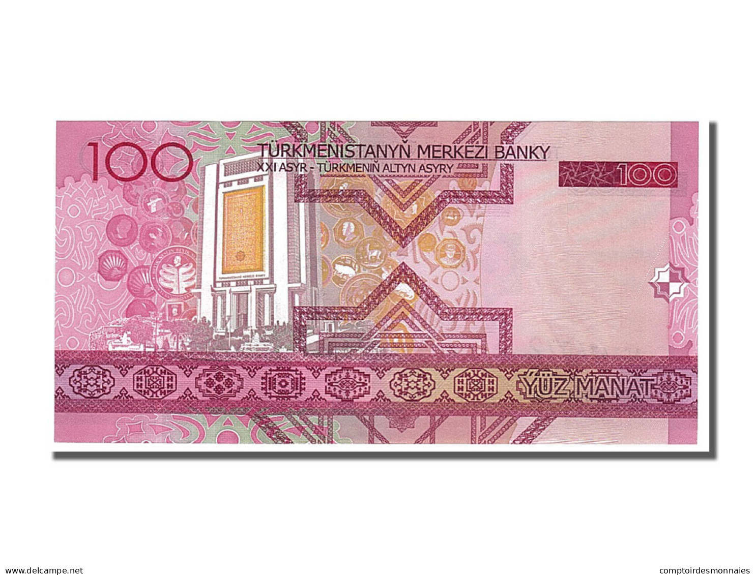 Billet, Turkmenistan, 100 Manat, 2005, NEUF - Turkmenistán