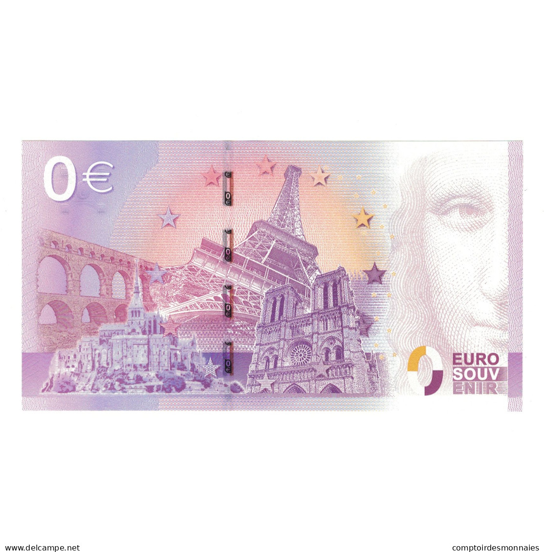 France, Billet Touristique - 0 Euro, 2015, UEBC002410, CHATEAU ROYAL DE - Other & Unclassified