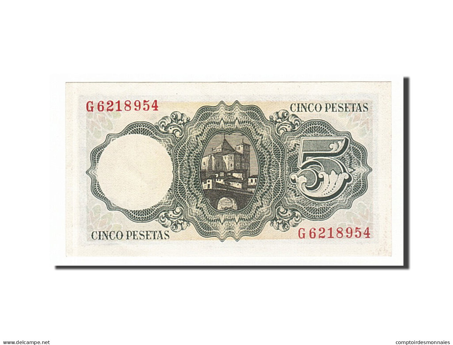 Billet, Espagne, 5 Pesetas, 1951, 1951-08-16, SUP+ - 5 Peseten