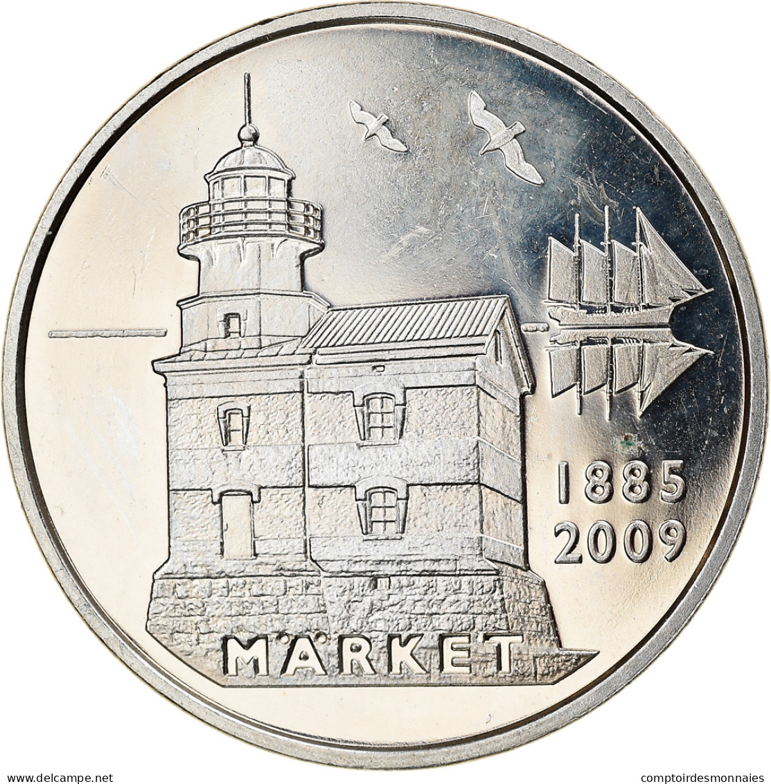 Finlande, Jeton, Rahapaja Oy, Market, 2009, SPL+, Copper-nickel - Andere & Zonder Classificatie