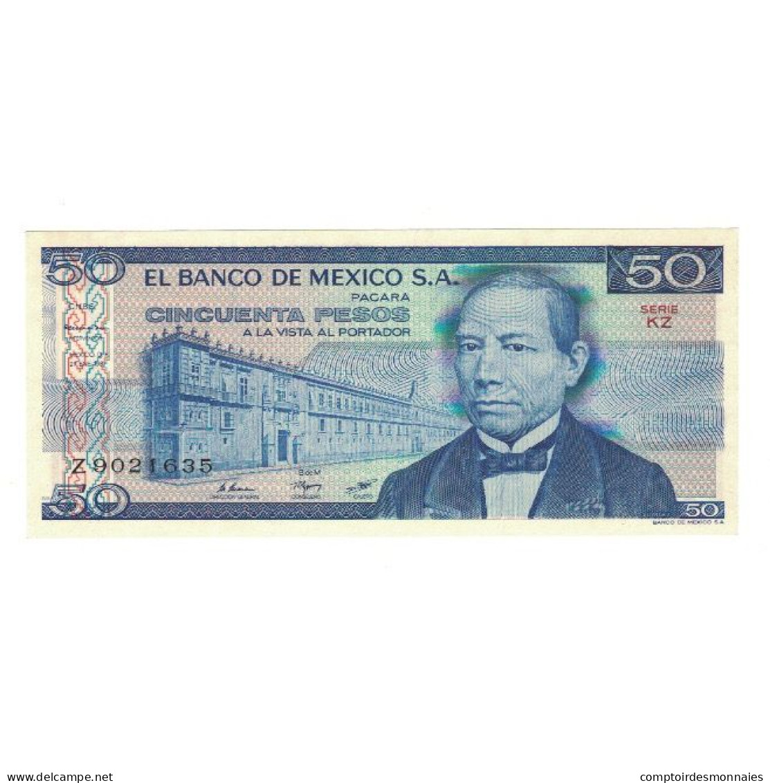 Billet, Mexique, 50 Pesos, 1981, 1981-01-27, KM:73, NEUF - Mexique