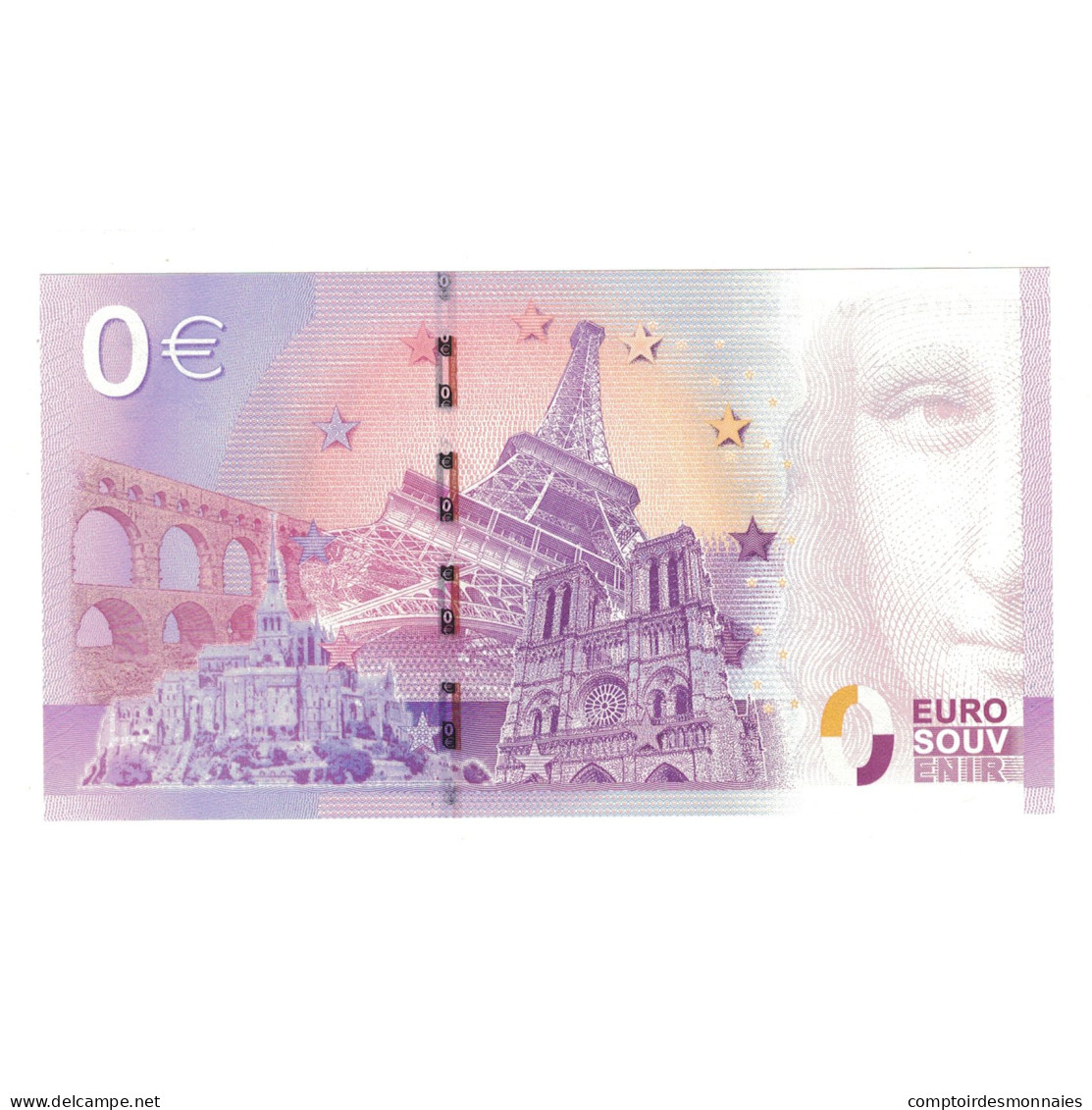 France, Billet Touristique - 0 Euro, 2015, UECN000544, SAUT DU DOUBS, NEUF - Sonstige & Ohne Zuordnung