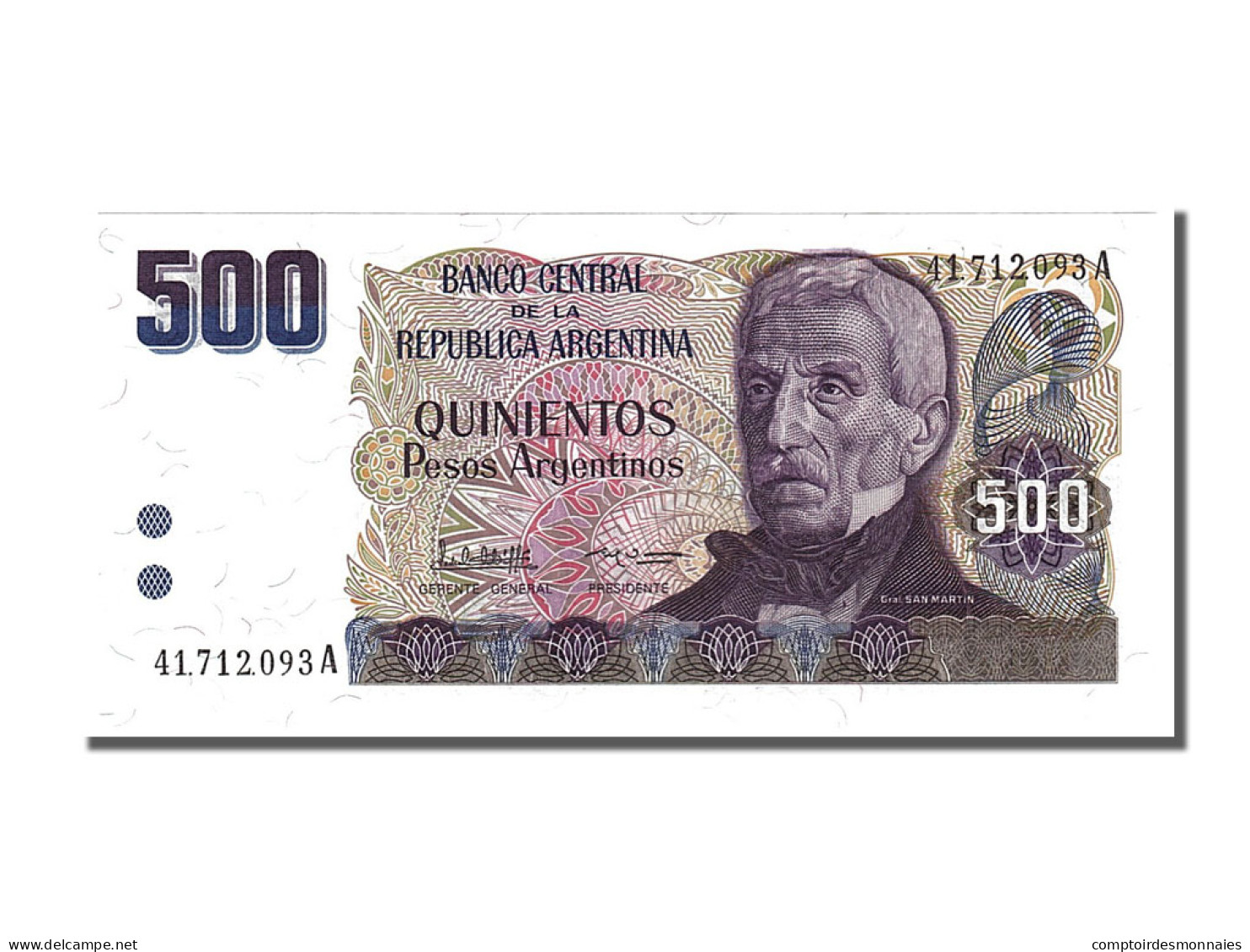 Billet, Argentine, 500 Pesos Argentinos, 1984, NEUF - Argentinien