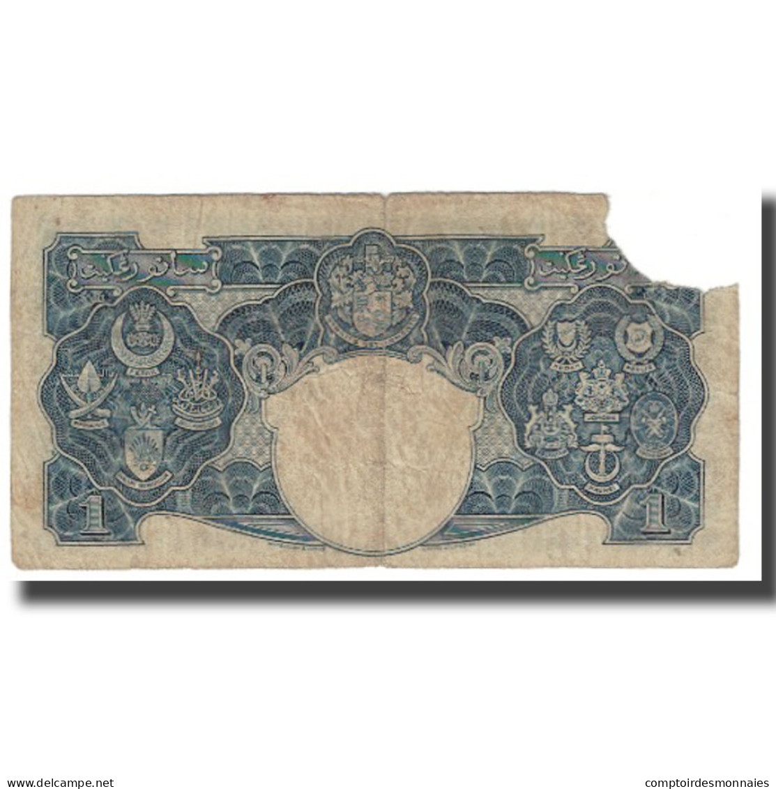 Billet, MALAYA, 1 Dollar, 1941, 1941-07-01, KM:11, B+ - Malaysia