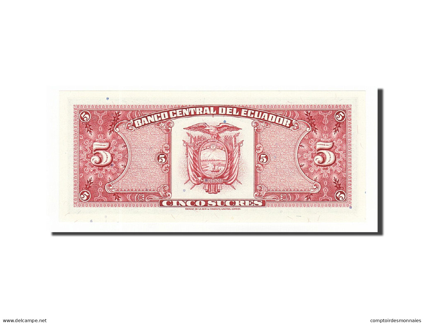 Billet, Équateur, 5 Sucres, 1988, 1988-11-27, NEUF - Equateur