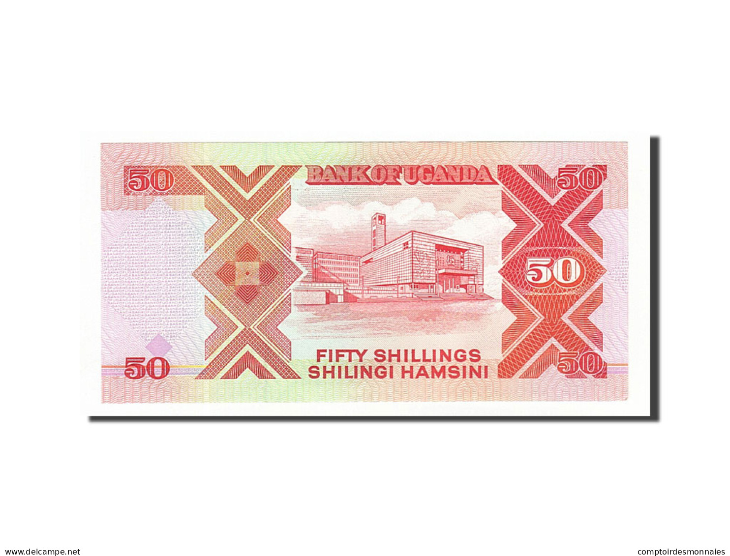 Billet, Uganda, 50 Shillings, 1989, NEUF - Oeganda