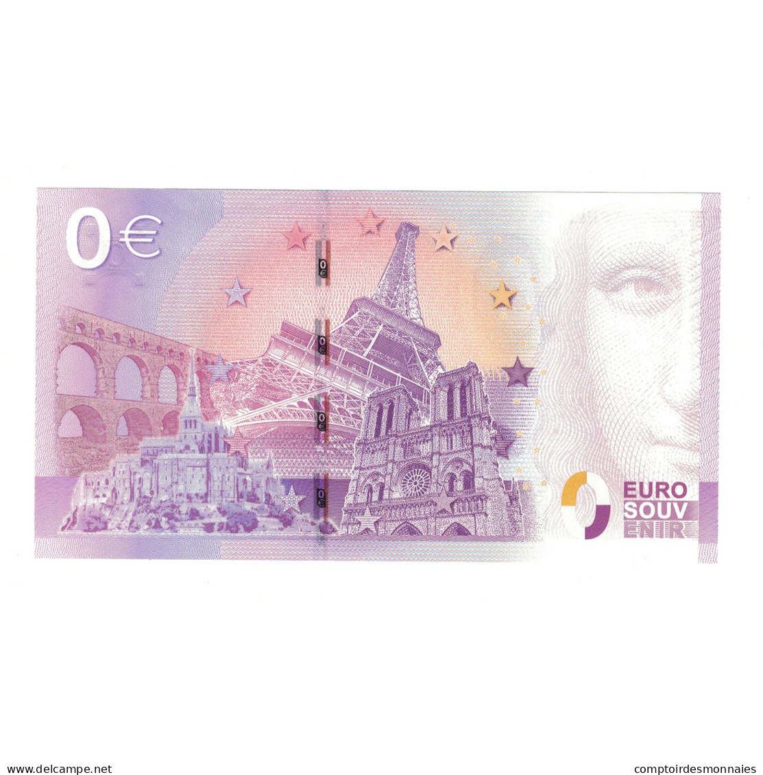 France, Billet Touristique - 0 Euro, 2015, UEDX000370, MONTPELLIER LE VIEUX - Other & Unclassified