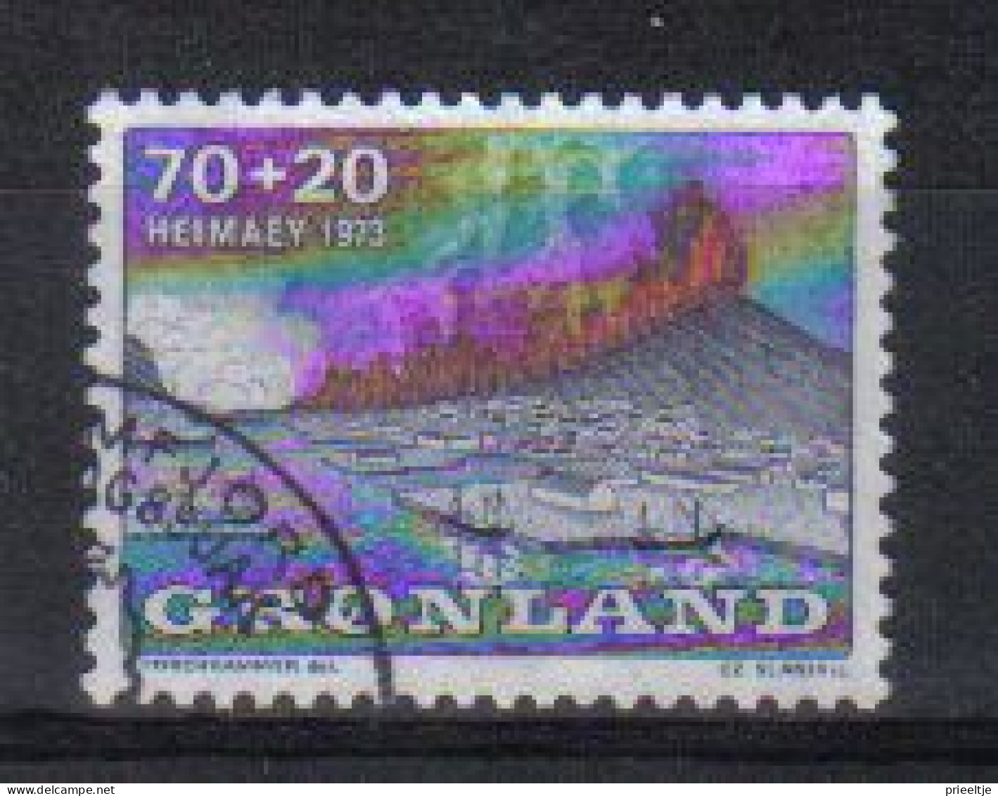 Greenland 1973 Volcano Y.T. 74 (0) - Used Stamps