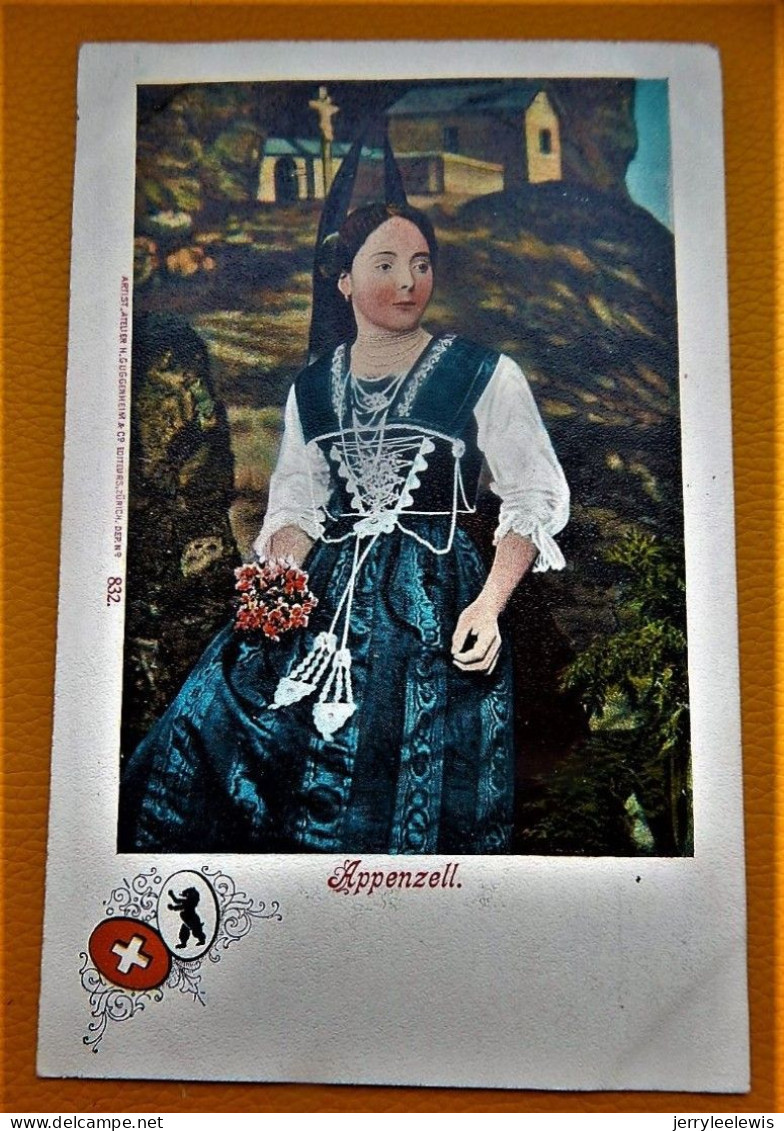 SUISSE -  SCHWEIZ -  SVIZZERA - Appenzell -   Tracht  - Costume Folklorique - Appenzell