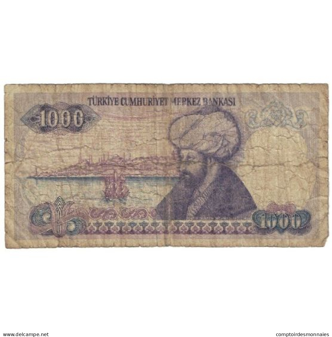 Billet, Turquie, 1000 Lira, 1970, 1970-01-14, KM:191, AB - Turkey