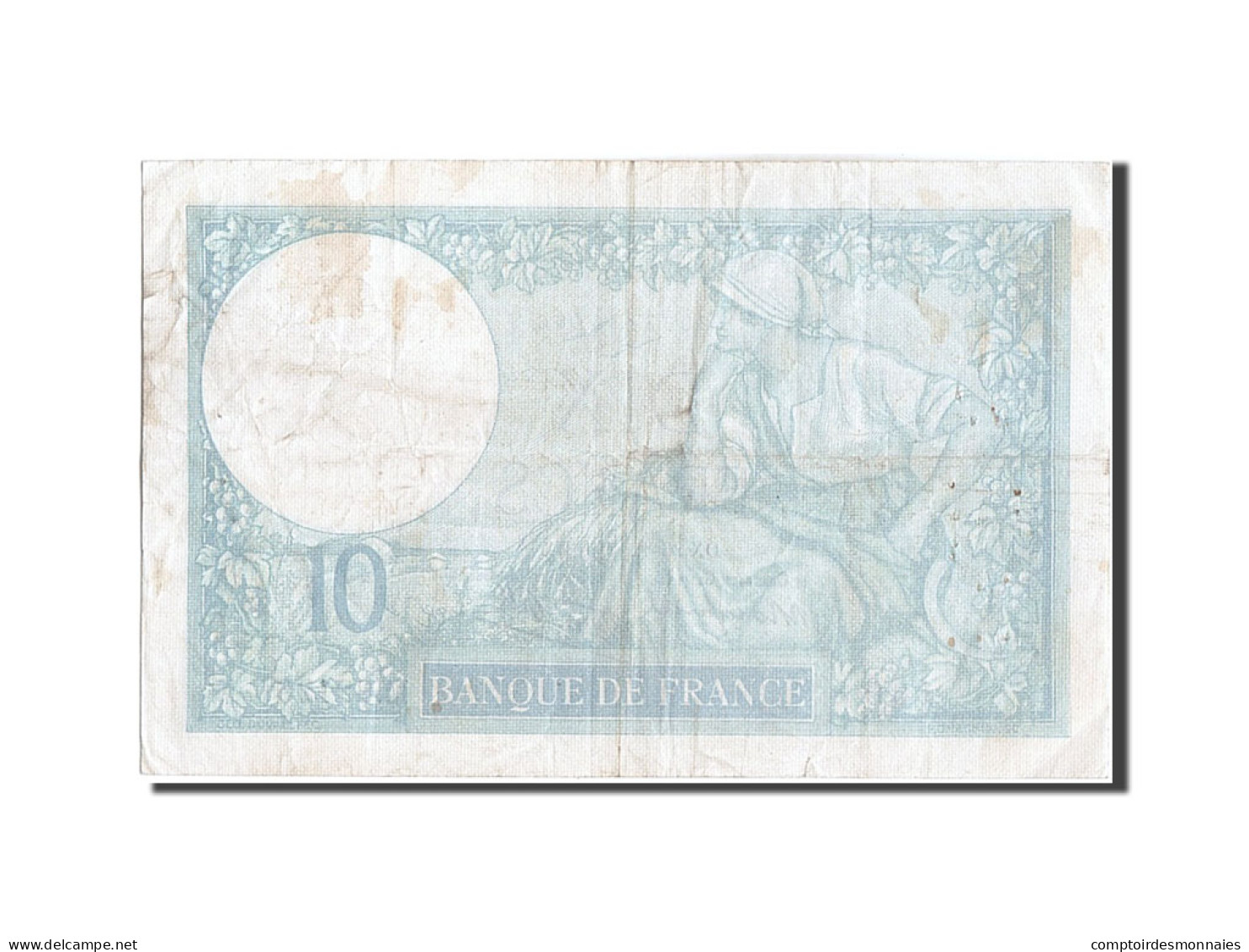 Billet, France, 10 Francs, 10 F 1916-1942 ''Minerve'', 1940, 1940-12-26, TB - 10 F 1916-1942 ''Minerve''