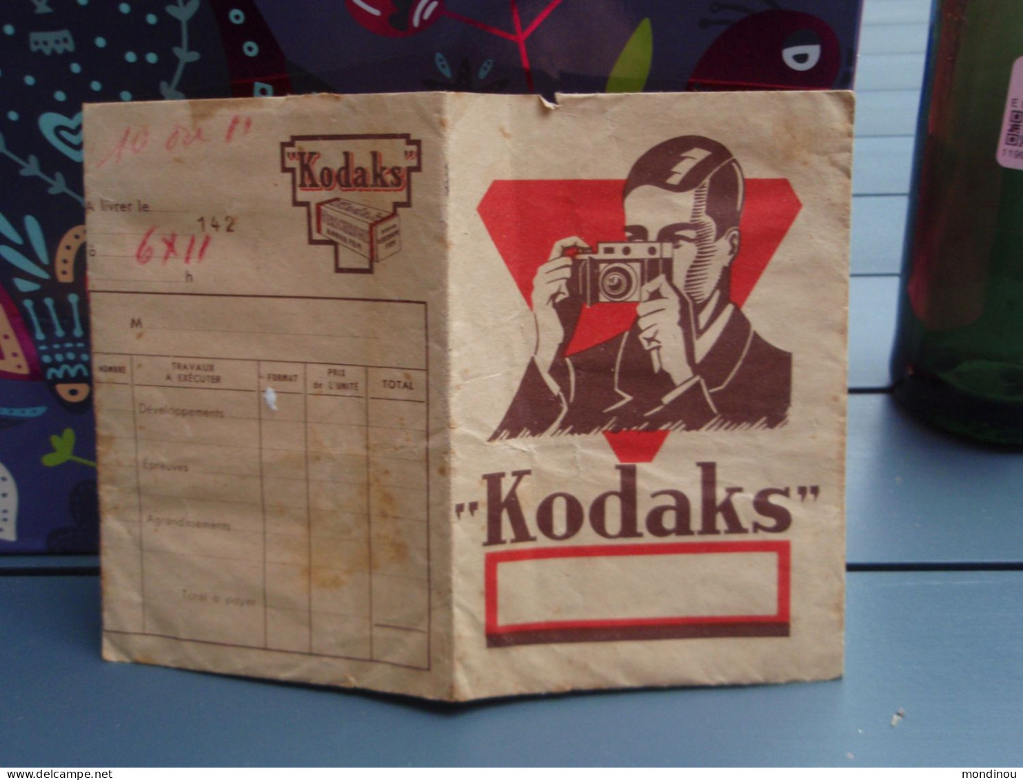 Pochette  " KODAKS " - Supplies And Equipment