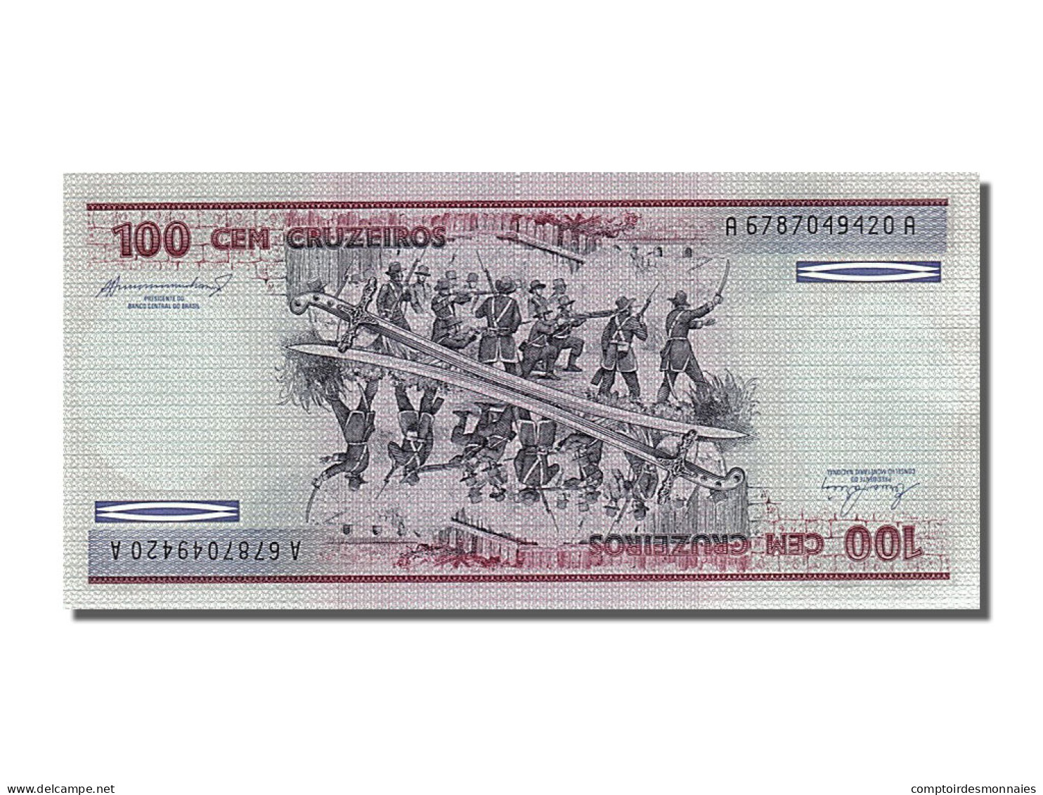 Billet, Brésil, 100 Cruzeiros, 1981, NEUF - Brazil