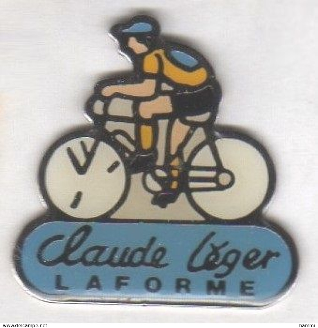 A385 Pin's Vélo Cyclisme Société CLAUDE LEGER Alimentation à Laillé Ille Et Vilaine LA FORME Achat Immédiat - Cyclisme