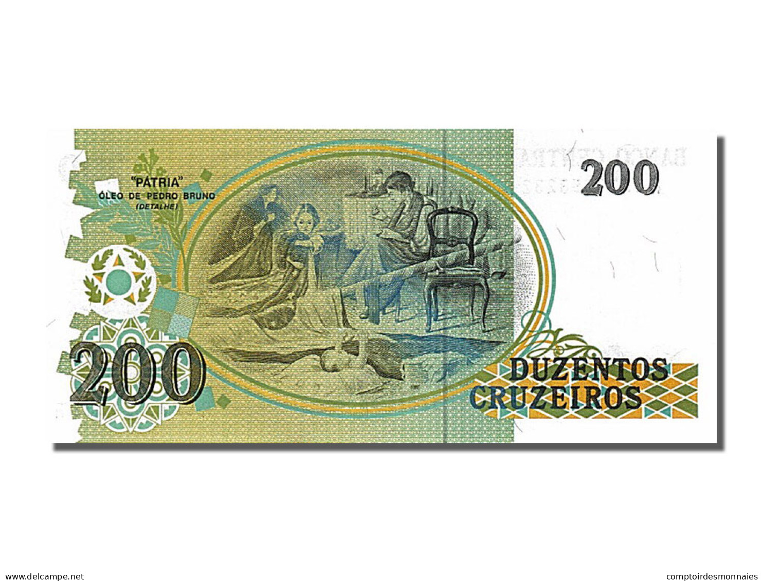 Billet, Brésil, 200 Cruzeiros, 1990, NEUF - Brésil