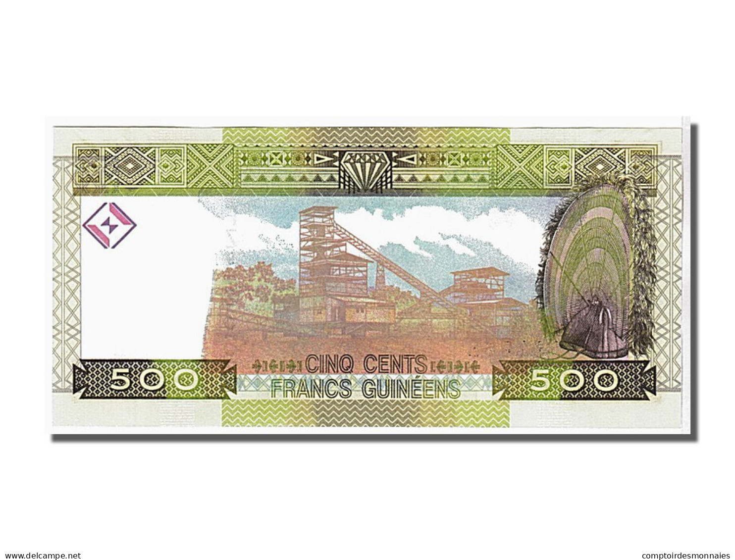 Billet, Guinea, 500 Francs, 2006, KM:39a, NEUF - Guinee