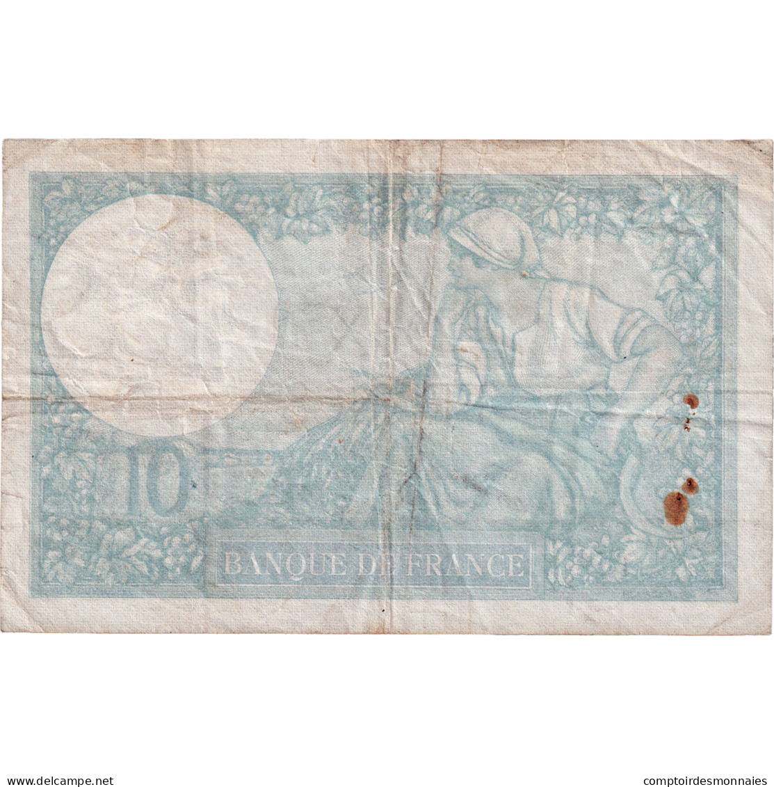 France, 10 Francs, Minerve, 1940, N.81843, TB+, Fayette:7.24, KM:84 - 10 F 1916-1942 ''Minerve''