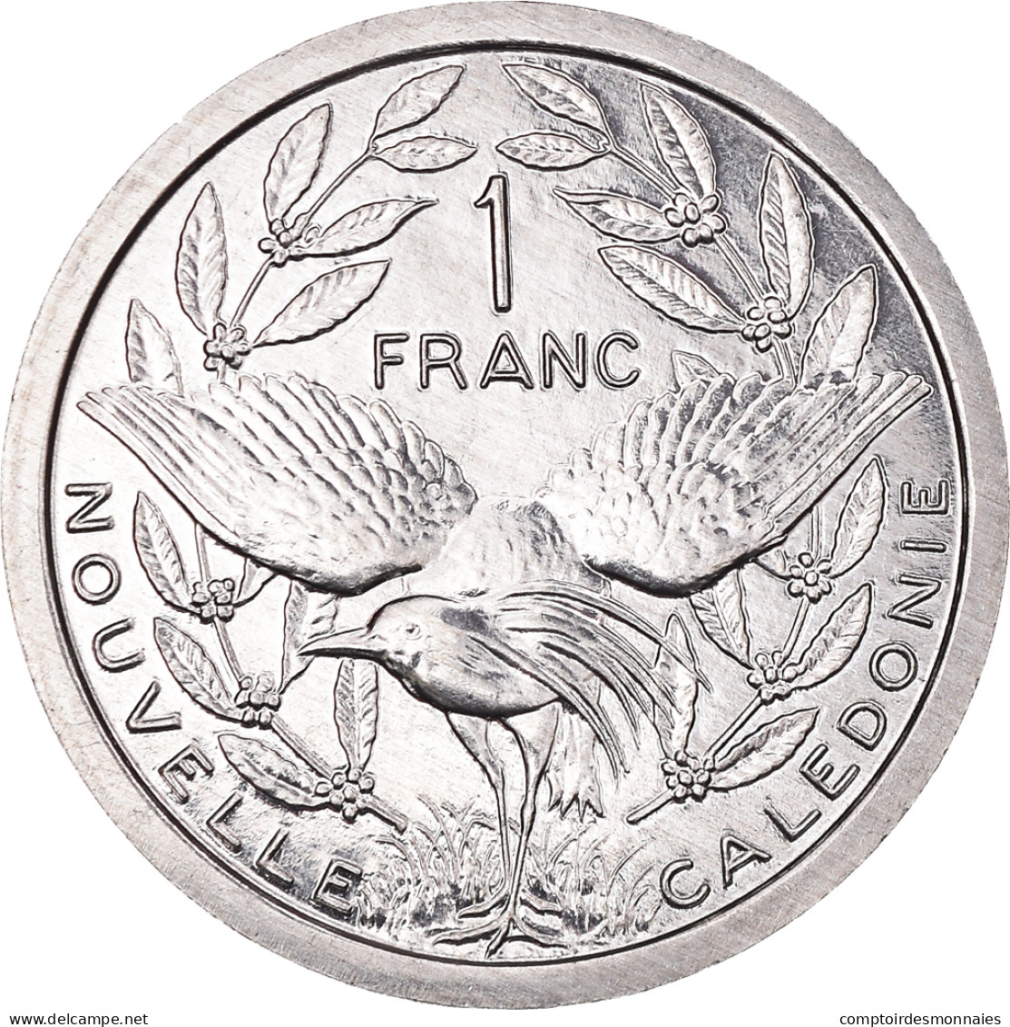 Monnaie, Nouvelle-Calédonie, Franc, 2001, Paris, FDC, Aluminium, KM:10 - Nouvelle-Calédonie