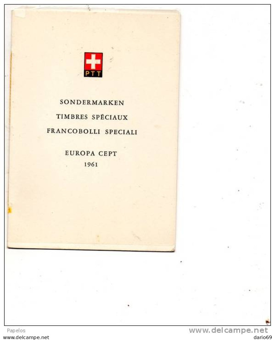 1961 FRANCOBOLLI SPECIALI - Neufs