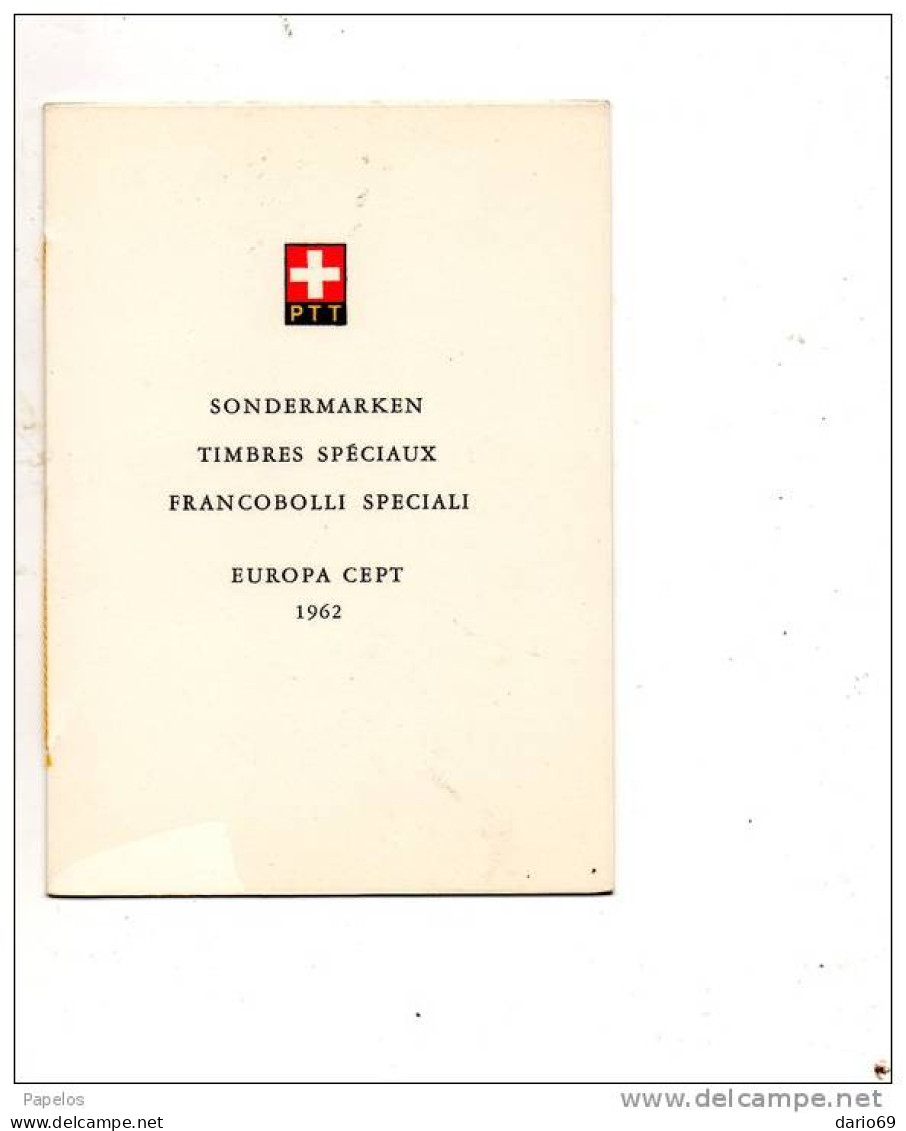 1962  FRANCOBOLLI SPECIALI - Ungebraucht