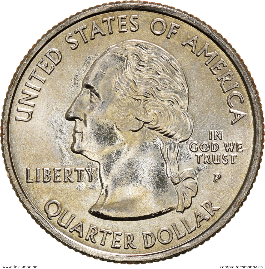 Monnaie, États-Unis, Quarter, 2006, U.S. Mint, Philadelphie, South Dakota - 1999-2009: State Quarters