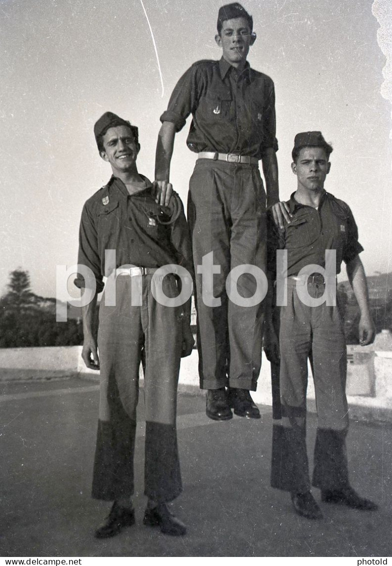 8 NEGATIVES SET 1942 BOYS MOCIDADE PORTUGUESA PORTUGAL AMATEUR 60mm NEGATIVE NOT PHOTO FOTO - Non Classificati