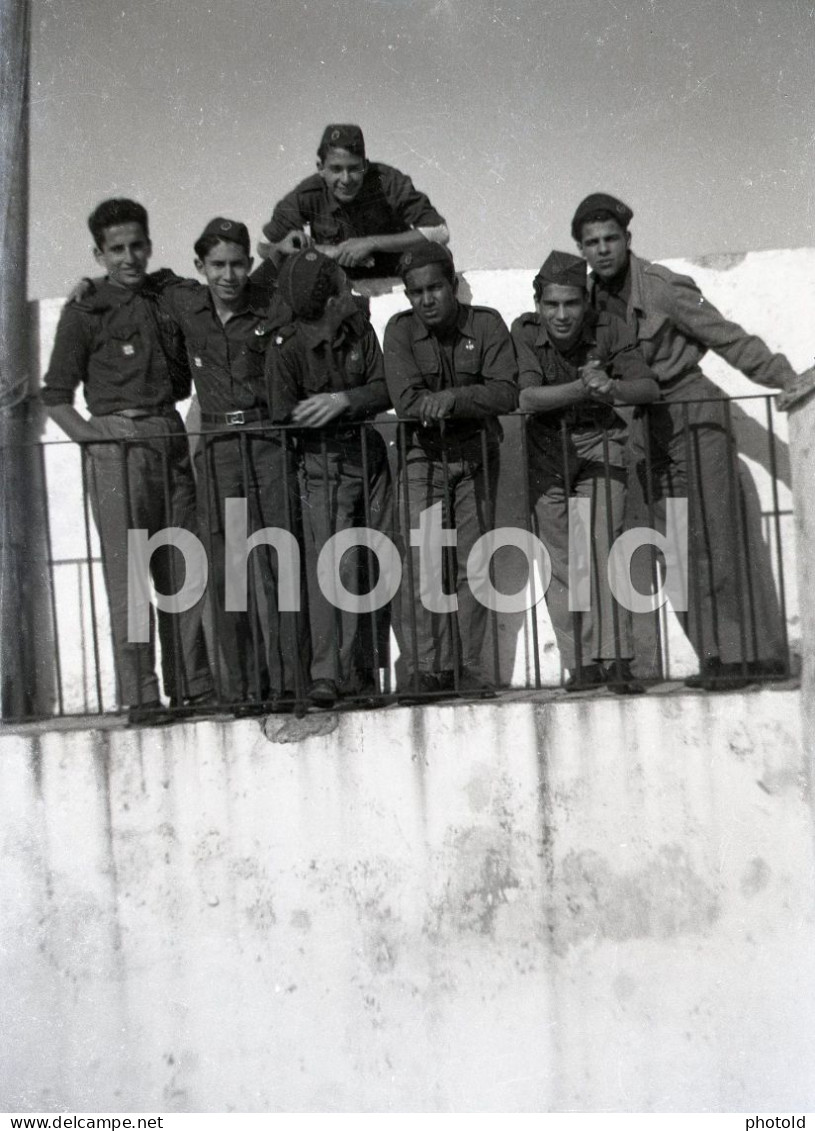 8 NEGATIVES SET 1942 BOYS MOCIDADE PORTUGUESA PORTUGAL AMATEUR 60mm NEGATIVE NOT PHOTO FOTO - Non Classificati