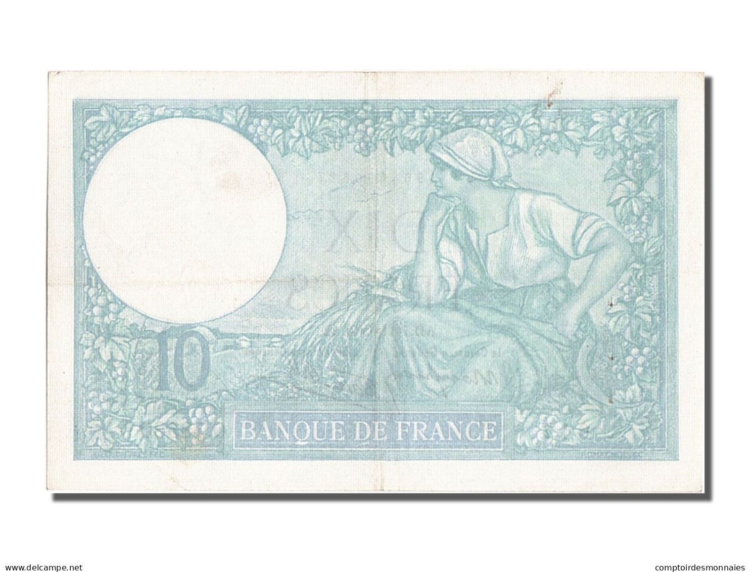 Billet, France, 10 Francs, 10 F 1916-1942 ''Minerve'', 1942, 1942-11-07, SUP - 10 F 1916-1942 ''Minerve''