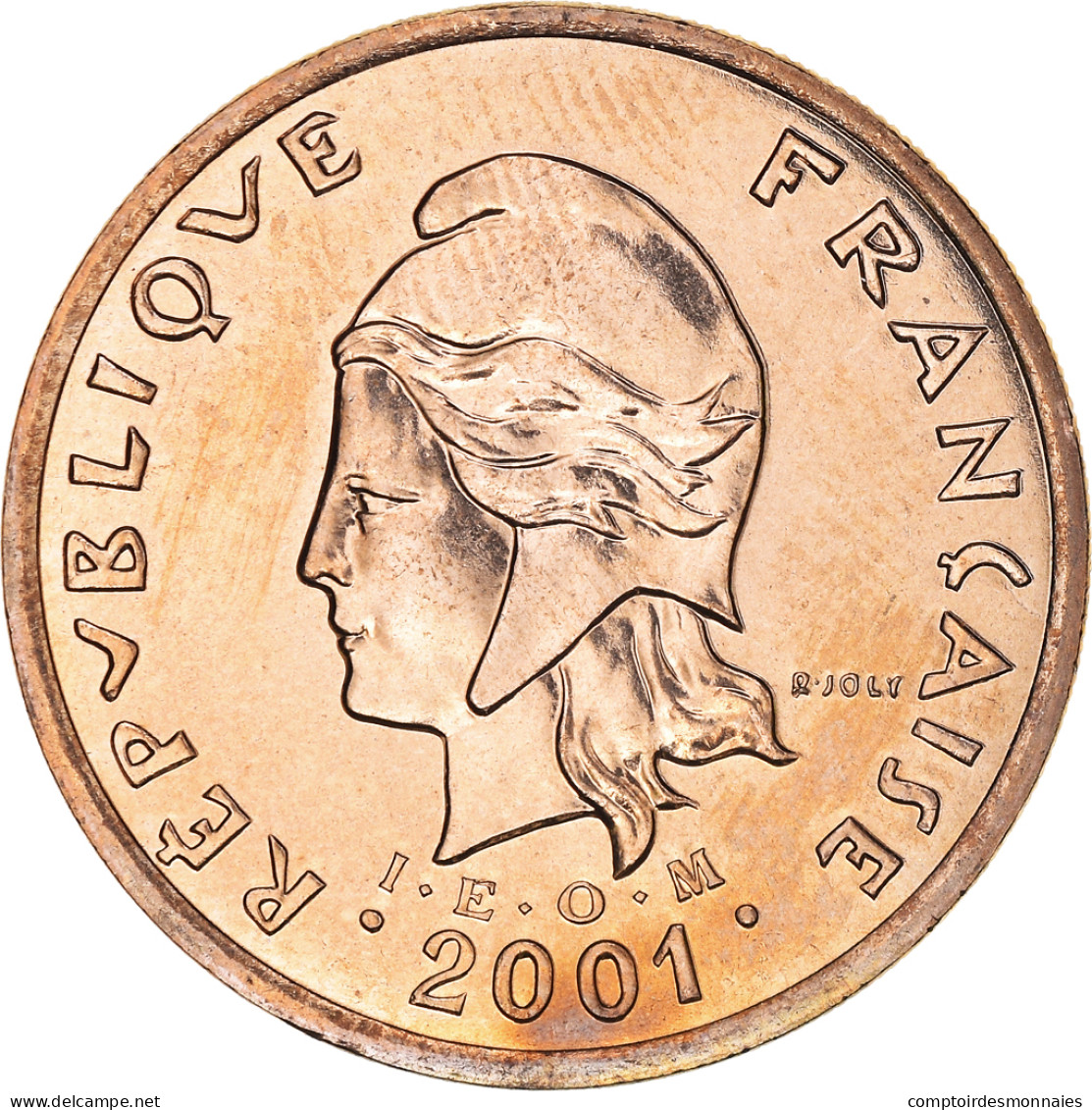Monnaie, Nouvelle-Calédonie, 100 Francs, 2001, Paris, SPL+, Nickel-Bronze - Nouvelle-Calédonie